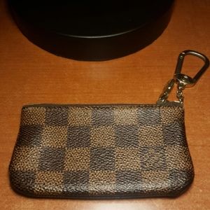 SOLD NOT AVAILABLE LV Damier Ebene Coin Pouch